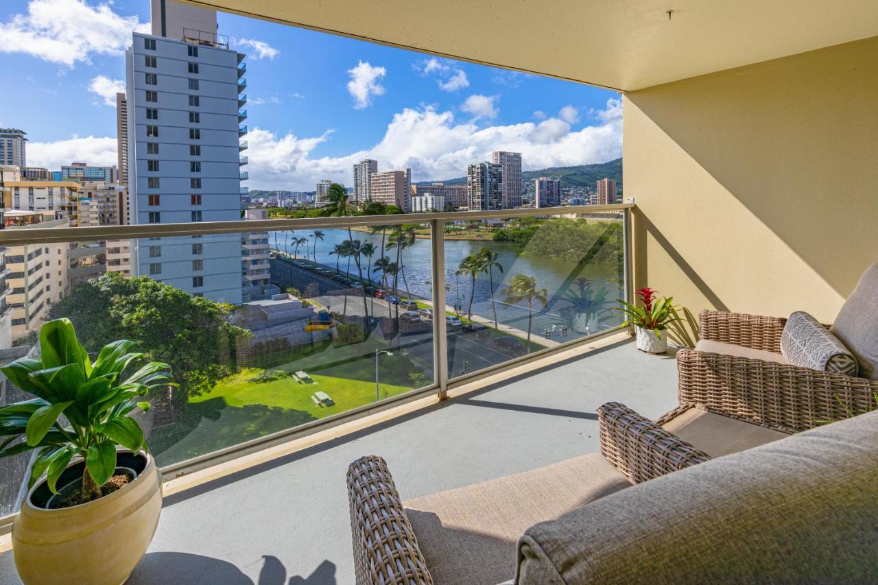 ホノルルBeautifully Upgraded Studio Close To Waikiki Beachアパートメント エクステリア 写真
