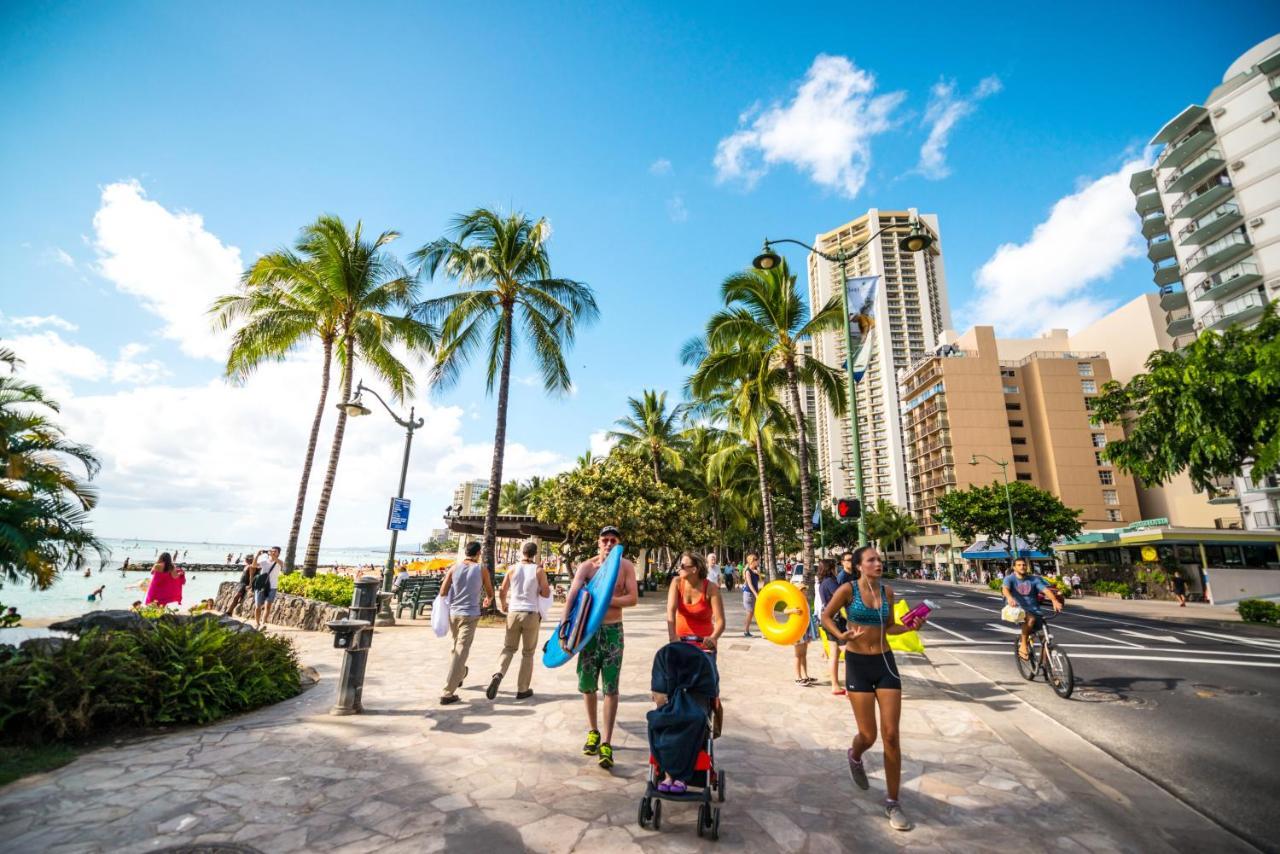 ホノルルBeautifully Upgraded Studio Close To Waikiki Beachアパートメント エクステリア 写真